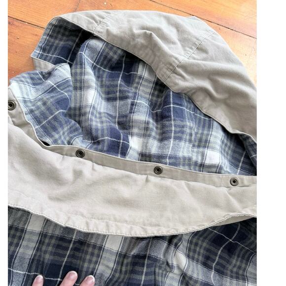 1990s Vintage Express Provencal Classic Zip Men’s Coat Size Large - Picture 6 of 14